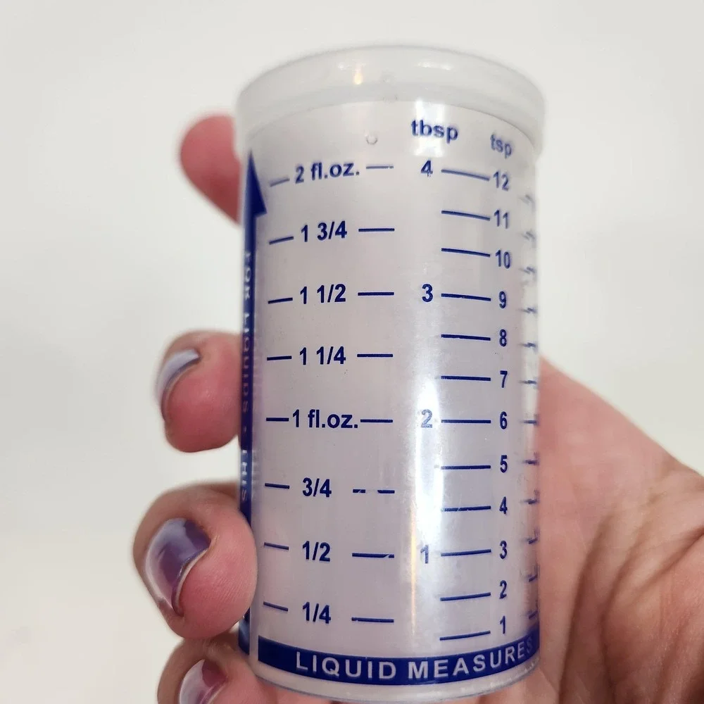 The Pampered Chef Clear Plastic 1/4 Cup Liquid Dry Measuring Cup USA Kitchen
